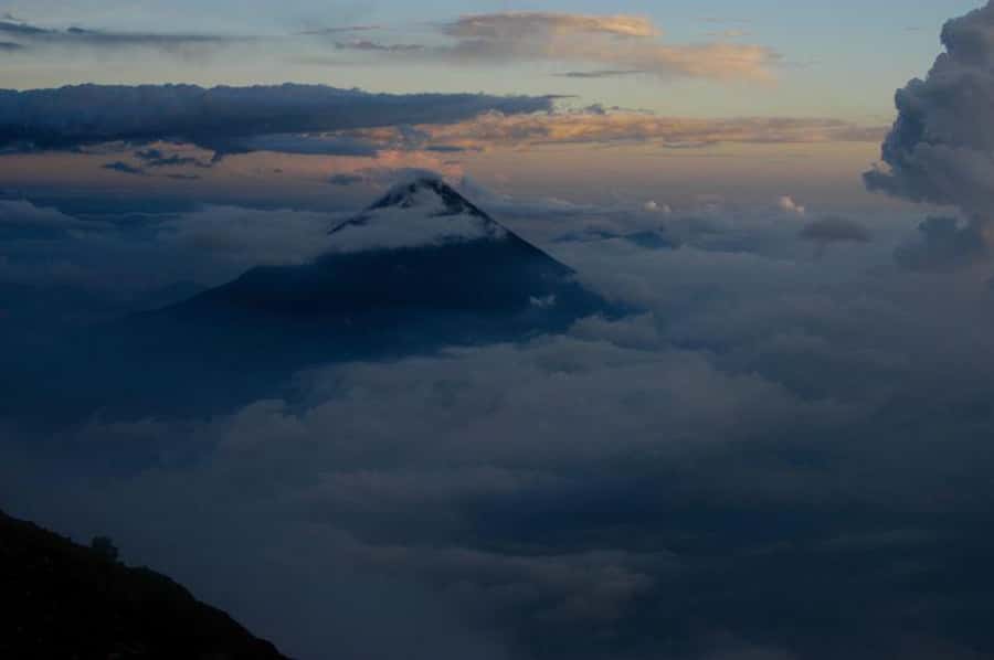 1 Day Acatenango Volcano Hike from Antigua - The three-hour descent by an alternate route