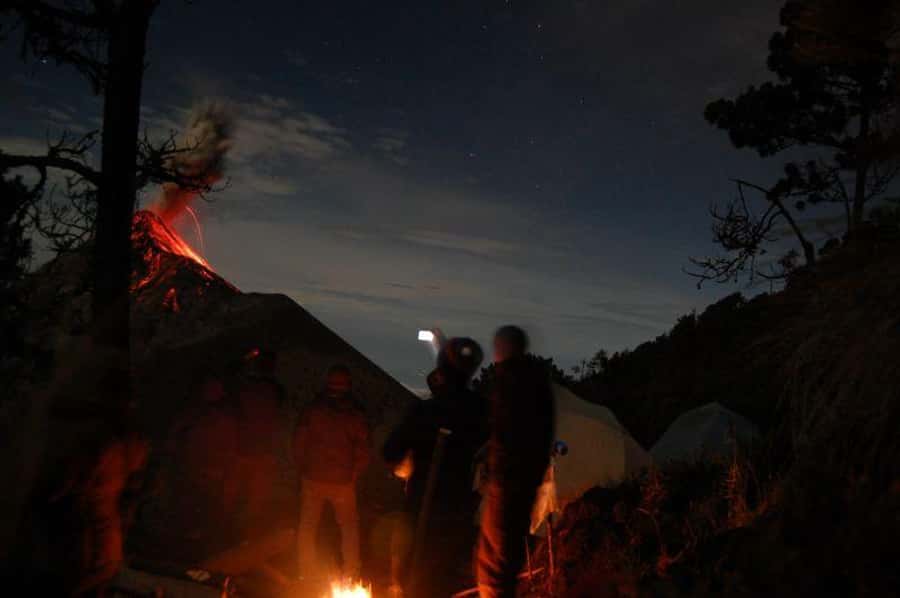 1 Day Acatenango Volcano Hike from Antigua - Highland volcano views and the midday meal