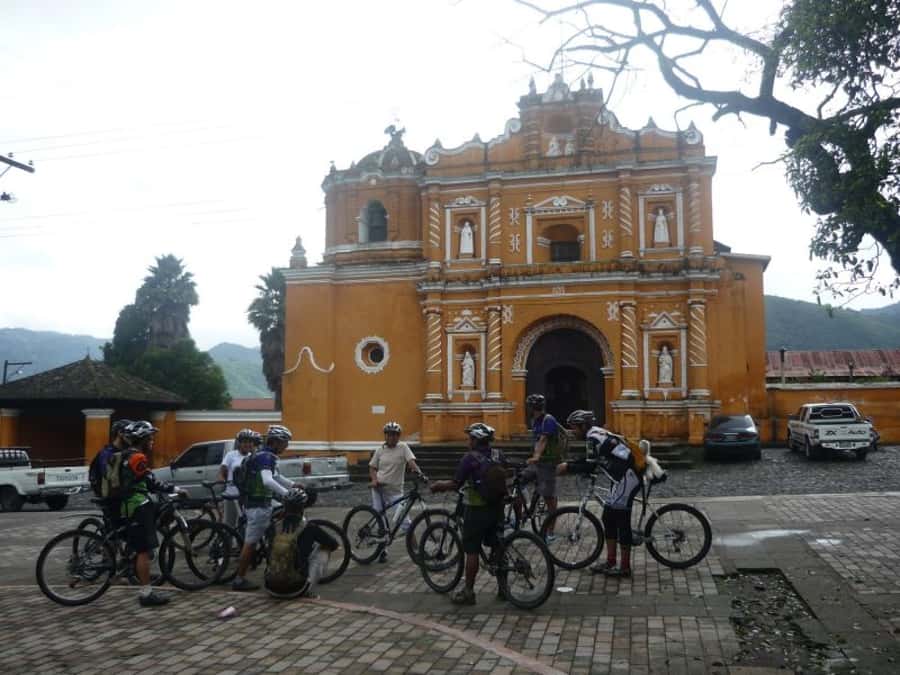 Antigua Half-Day Lost Cities of the Almolonga Bike Tour - Leaving Antigua for the Almolonga Valley