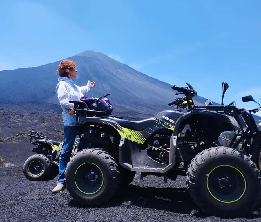 Antigua: Pacaya Volcano ATV Tour - Calderas Lagoon and the lunch stop