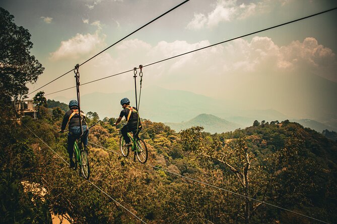 Antigua Sky High Adventure - Cerro de la Cruz and the final view over Antigua