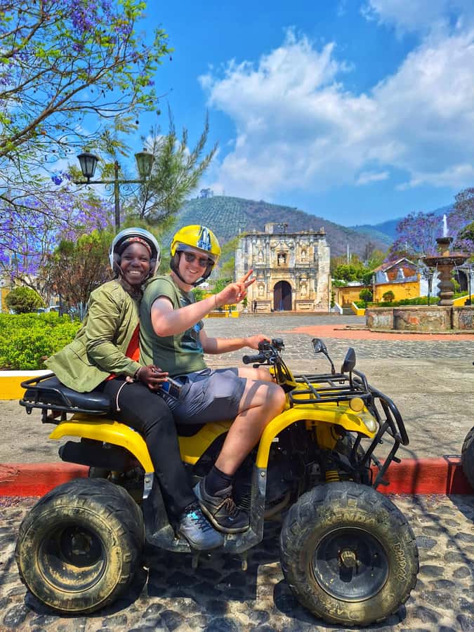 Antigua Villages Atv Tour - Ciudad Vieja and the cathedral from 1534