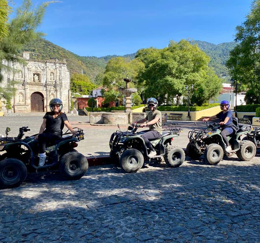 Antigua Villages Atv Tour - San Antonio Aguas Calientes and the textile tradition