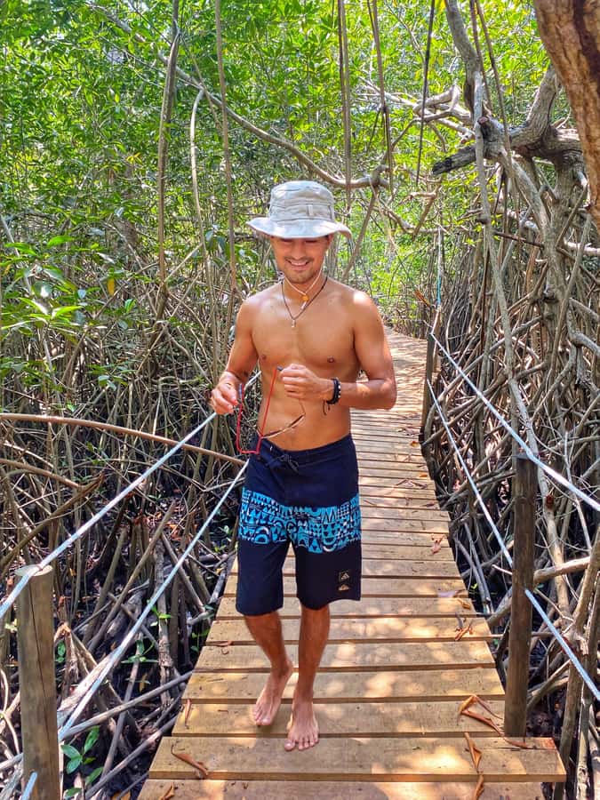 El Paredón: Mangrove Boat Tour with Optional Fishing - Into the mangroves, where the crabs appear