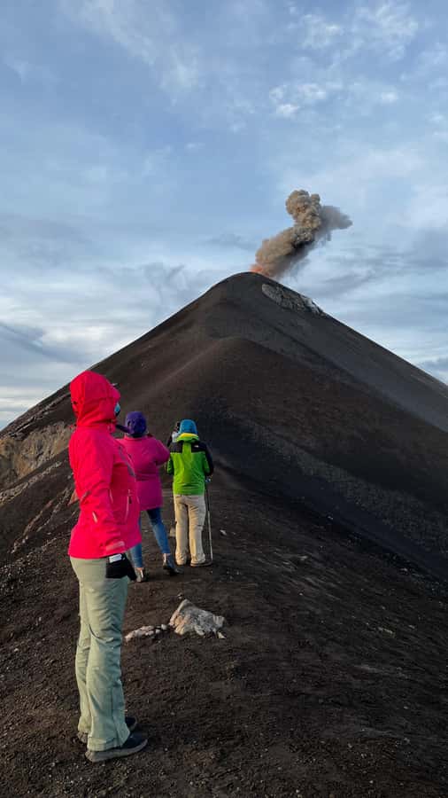 From Antigua: 2-Day Acatenango Volcano Hiking with Guide - The optional Fuego hike
