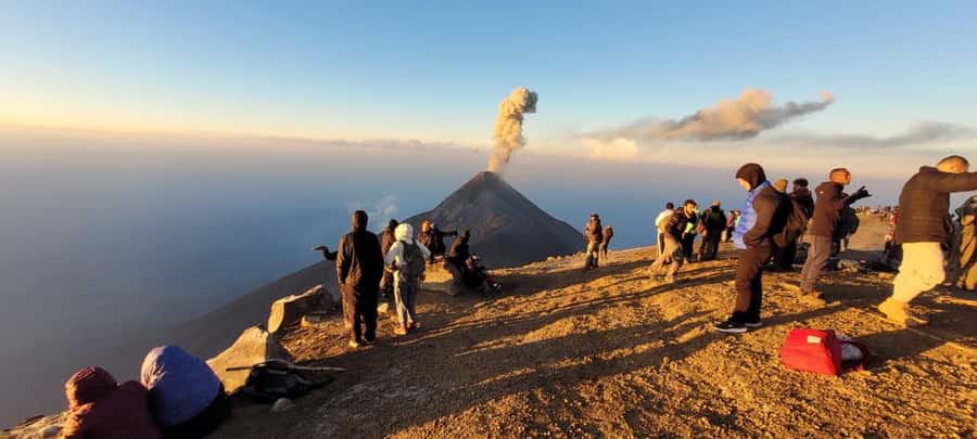 From Antigua: Adventure, 2-Day Hiking to Acatenango Volcano - Dinner and hot chocolate keep the evening simple