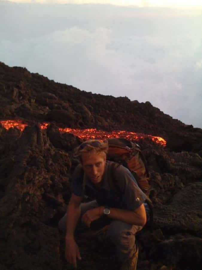 From Antigua: Pacaya Volcano Day Hike - Crossing the lava field from 2010