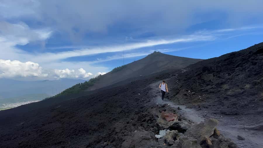 From Antigua: Pacaya Volcano Tour in English/Spanish - The trailhead and the first forested climb