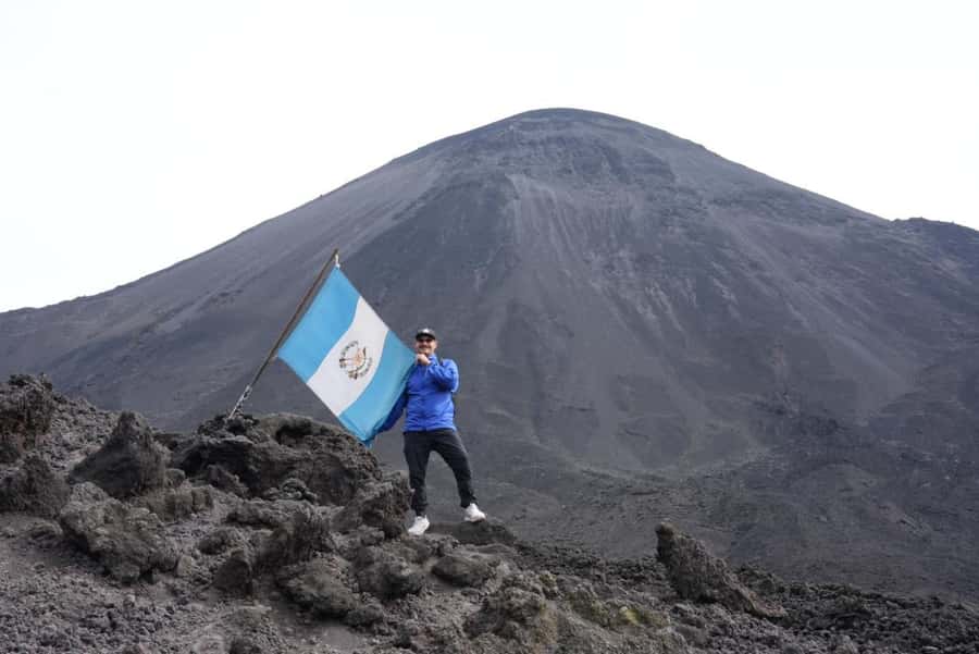From Antigua to Pacaya Private Tour - A scenic lake after the volcanic rocks