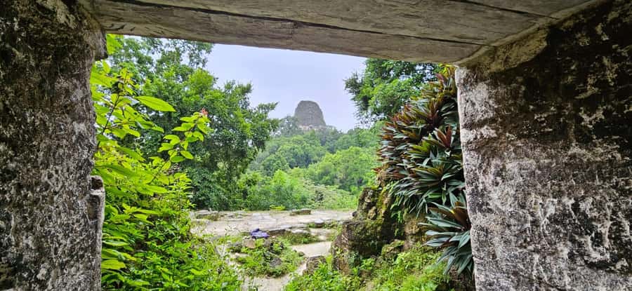 From Flores Guided Tour to Tikal with transportation + lunch - El Remate gives the drive a short pause
