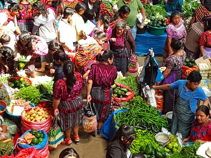 From Guatemala City: Chichicastenango and Lake Atitlan - Panajachel and the First View of the Lake