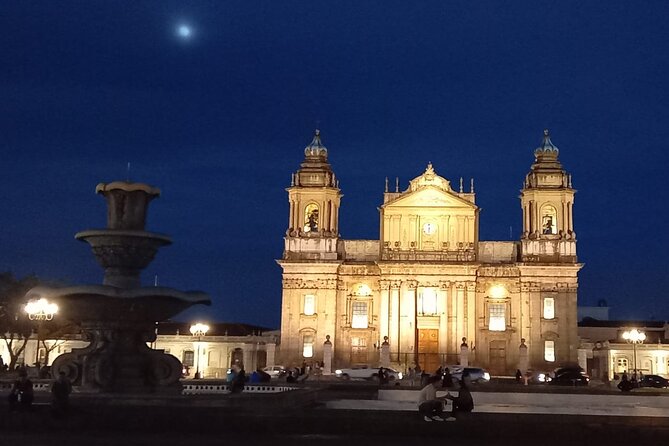Half-Day Guatemala City Tour - The 72-meter tower and the church in Cuatro Grados Norte