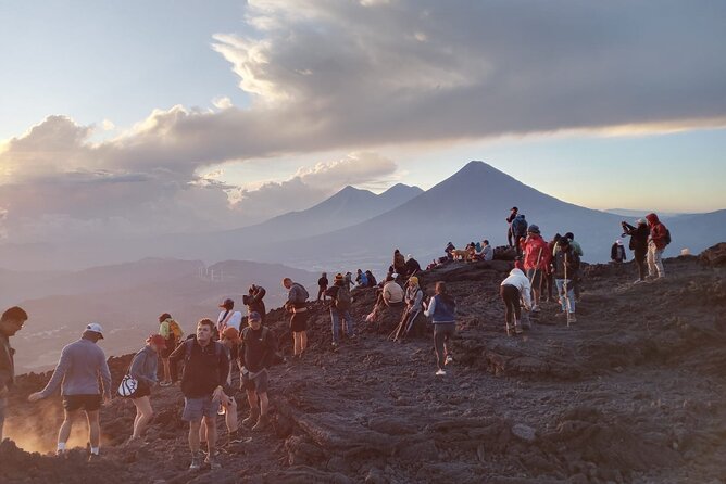 Hike to Pacaya Volcano from Antigua - The three-hour climb through forest and volcanic rock