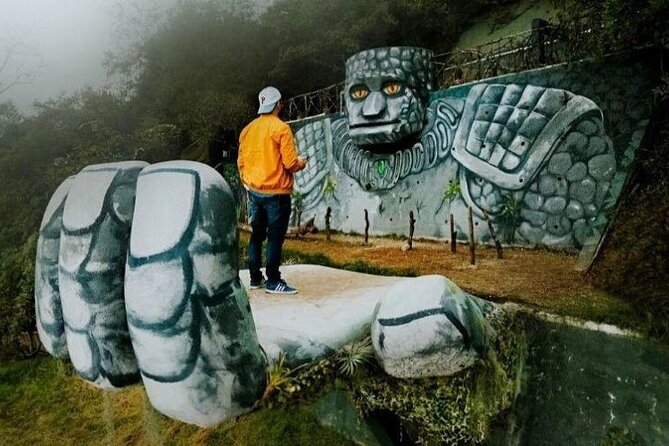 Hoobitenango and Altamira From Antigua or Guatemala city - Hobbitenango’s giant hand and Tolkien-style fun