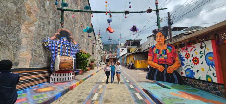 Lake Atitlan Day Tour from Antigua or City | Boat & Villages - Crossing Lake Atitlán by water taxi