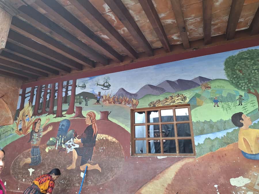 One-day visit to Chichicastenango from Antigua Guatemala - Santo Tomás Church and shared religious practice