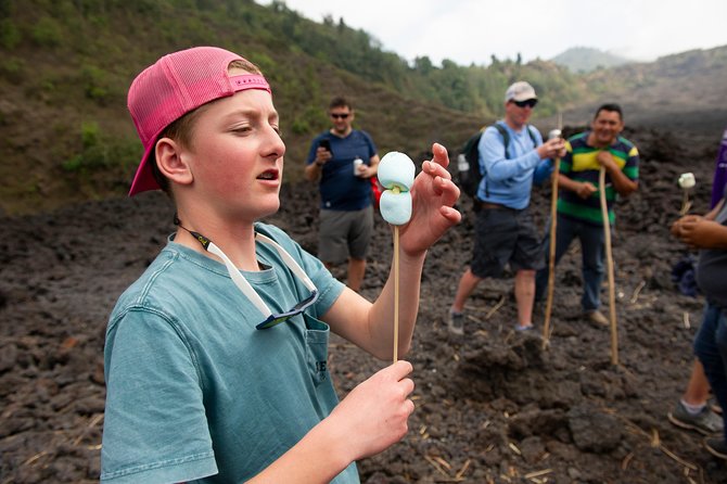 Pacaya Volcano Tour and Hot Springs from Antigua - The Pacaya hike: ash, rock, and wide views