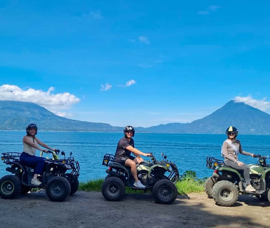 Panajachel: Lake Atitlan Villages ATV Tour - The ride to San Antonio Palopo
