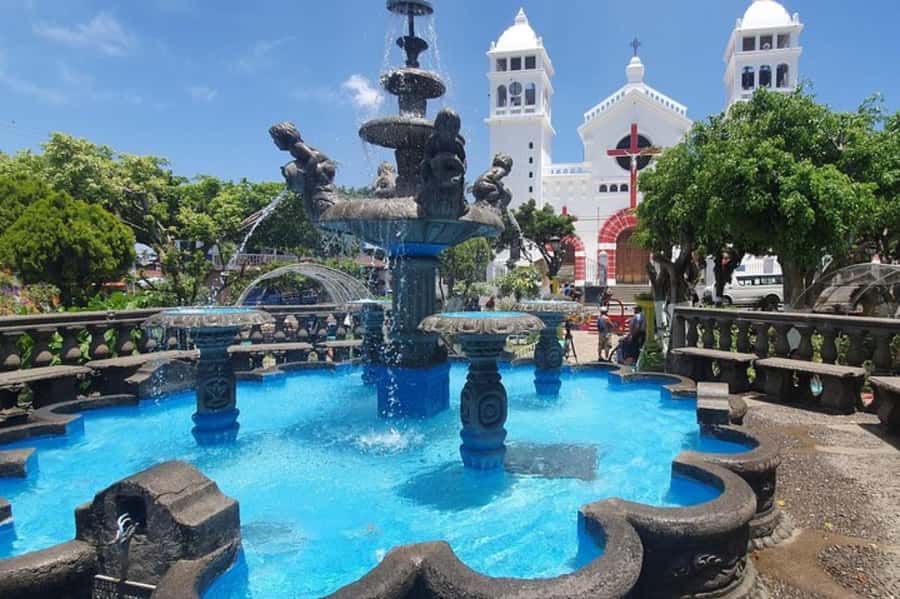 San Salvador: Full Day Ruta de Las Flores and Coffee Farm - Juayua: colonial streets and church stops