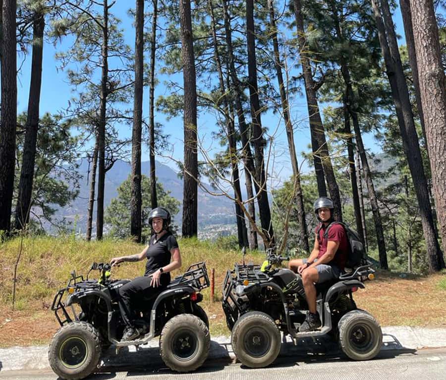Sky high ATV adventure - Riding toward El Hato Mountain