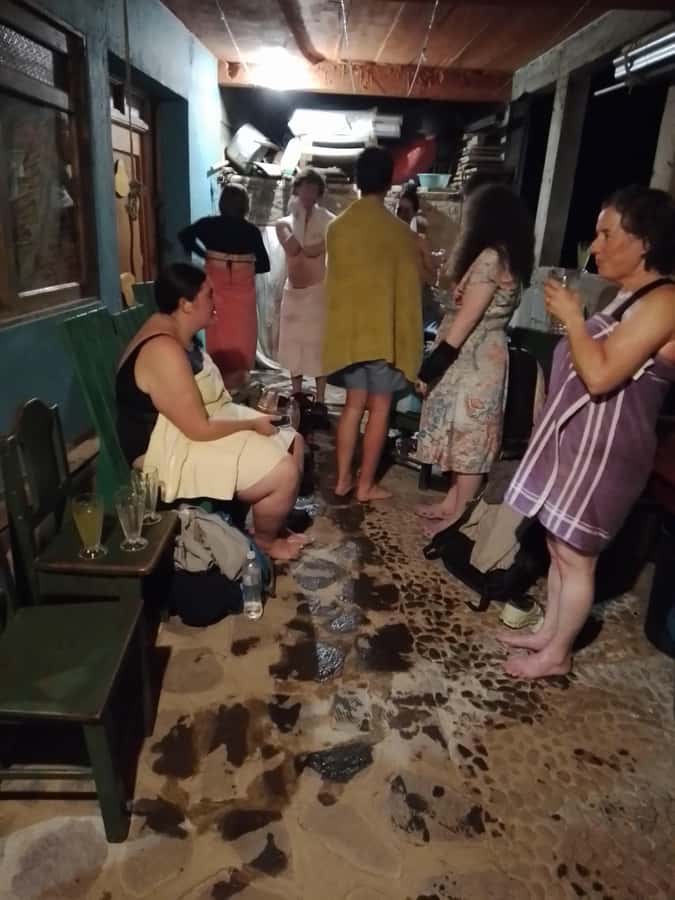 Temazcal sauna and dinner experience, cultural sharing - The $60 value