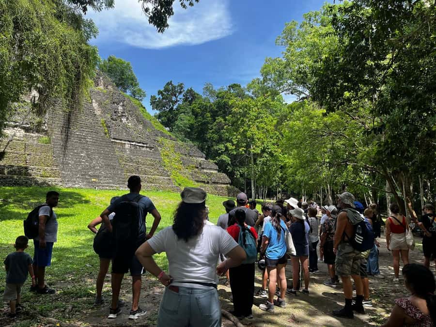 Tikal Group Tour from Flores - Walking among Tikal’s pyramids and plazas