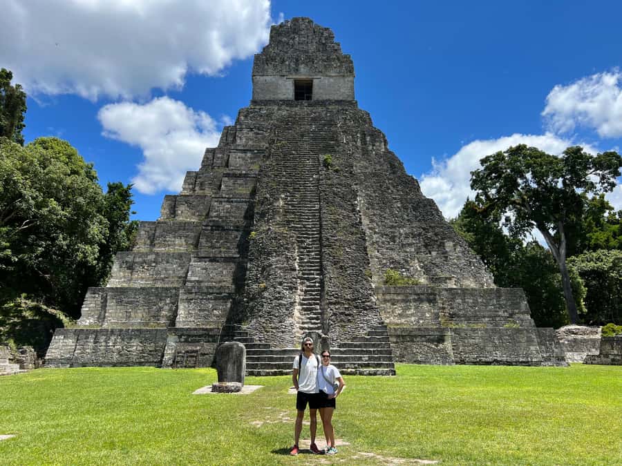 Tikal Sunset, Archeological focus and Wildlife Spotting - The Great Plaza and Tikal’s royal center