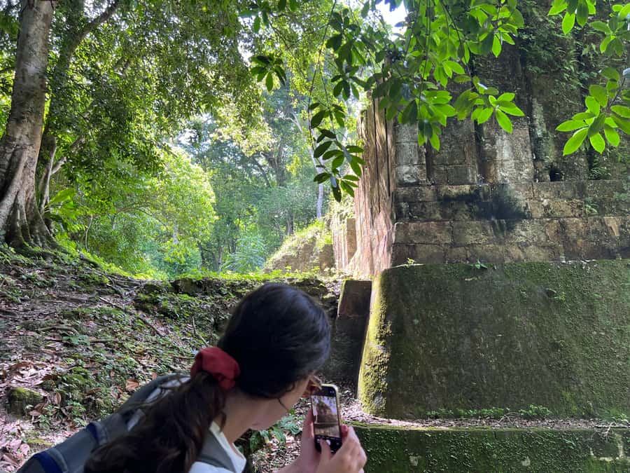 Tikal Sunset, Archeological focus and Wildlife Spotting - Seven Temples Square and the number thirteen