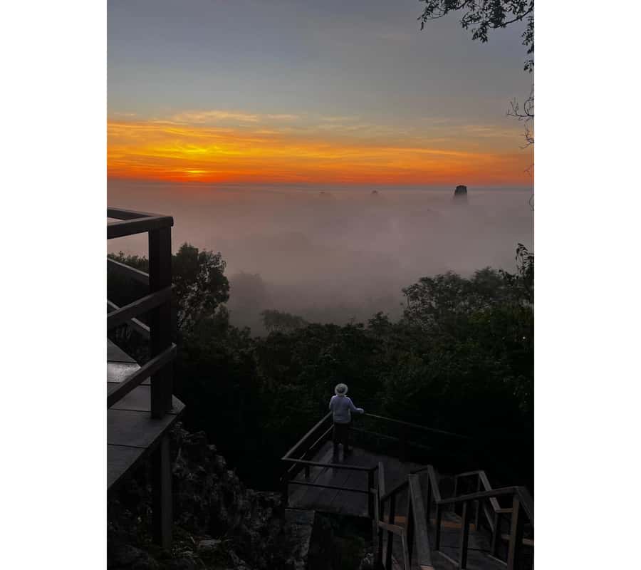 Tikal Sunset Experience: Archaeological Tour + Sunset Views - The noon pickup from Flores or El Remate