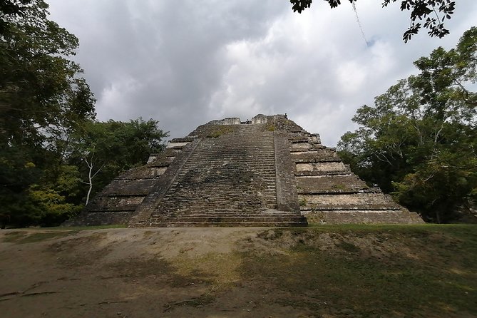 Tikal VIP Private Sunset Tour from Flores Guatemala - The Lost World pyramid at sunset