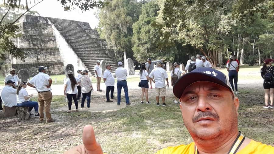 Tour to Tikal: from Mundo Maya Airport in Flores - Temple V and the final views